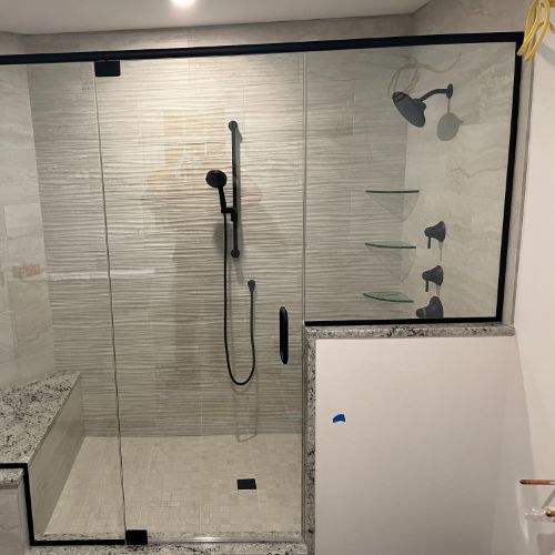 Frameless Door and Panel U-Channel  Image